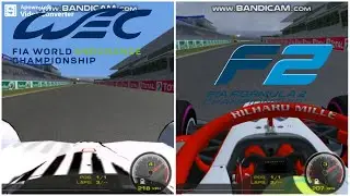[rFactor] Formula 2 vs LMP1 comparison - Le Mans