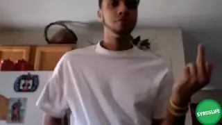 THIEF RECORDS HIMSELF ON STOLEN COMPUTER AND GETS CAUGHT- @SYRUSLIFE