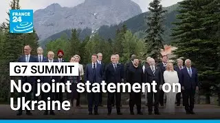 G7 leaders united in backing Israel, but no joint Ukraine statement &bull; FRANCE 24 English