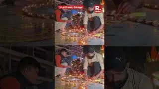 Historic Moment Diwali Lights Up Lal Chowk in Srinagar