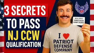 ГАРАНТИРОВАННО сдадим квалификацию NJ CCW! Стреляйте 50/50