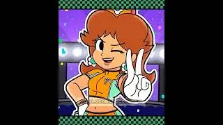 Daisy Wins~! 🏆 (Super Mario Animation Meme) #mario #supermario #animation