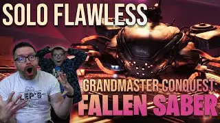 Solo Flawless Grandmaster Conquest: Fallen S.A.B.E.R. (Destiny 2)