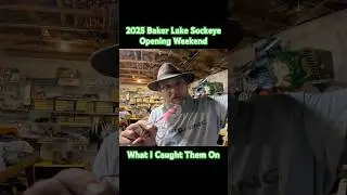 2025 Baker Lake Sockeye Salmon. What I caught them on. #sockeyesalmon #sockeye  #bakerlake #fishing