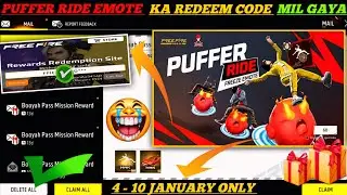 FREE FIRE REDEEM CODE TODAY  JANUARY REDEEM CODE FREE FIRE | FF REDEEM CODE TODAY 5 JANUARY