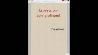 esercizi polinomi