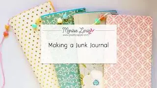 Tutorial: Hand Stitching a Junk Journal