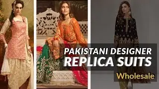 Wholesale Pakistani Suits Online | Pakistani Designer Replica Suits Supplier