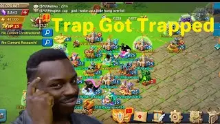 Lords Mobile - His castle was smashed. Crazy damage on online target