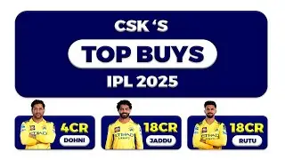 CSK Players Salary Money In IPL2025 | Dhoni, Jadeja, Ruturaj Salary Revealed!