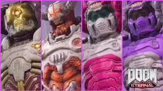 Doom Eternal - Doomguy takes off his helmet with 60+ Skins (Finale)