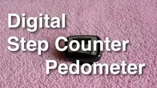 Digital Step Counter Pedometer