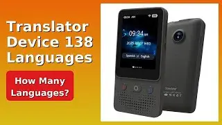 REVIEW (2025): Translator Device 138 Languages. Features.
