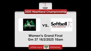 Softball NZ | 2025 Heartland Championship | Grand Final Women Manawatū v Marlborough 16-2-25 10am(2)