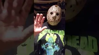 it was supposed to glow in the dark 🤣 #fridaythe13th #jasonvoorhees #jasonuniverse #crystallake