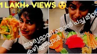 Malayalees trying Sushi for the first time|Malayalam Vlog|First Sushi experience|An evening vlog