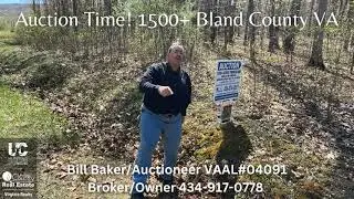 Auction Time! Explore Virginia's Bland County: 1500+ Acres of Pristine Timberlands Up for Auction!