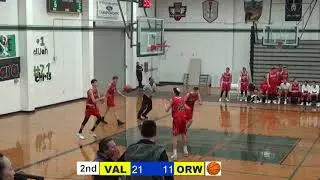 Valley Torah Wolfpack vs. Orangewood Spartans Boys Playoffs First Half Part 1 of 2 2-17-18