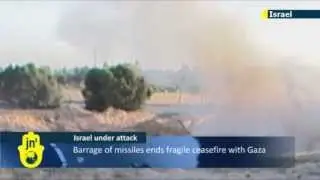 Gaza Rocket Attacks: Missiles fired at Israeli targets from Gaza overnight break fragile truce