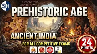 Ancient India 🇮🇳 || first chapter, prehistoric age || for all comptative exams #study#video