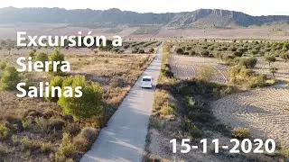 Vista aérea de la Sierra Salinas