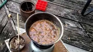 Backyard Bush Lab 2: Refining Pine Sap Method 2