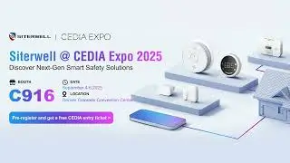 SITERWELL @cediaexpo 2025: Discover Next Gen Smart Safety Solutions
