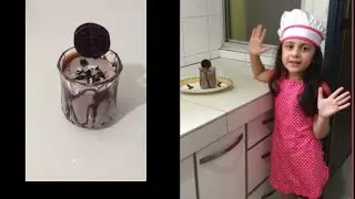 Learn how to make Oreo milkshake in one minute