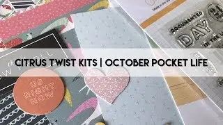 October  Citrus Twist Pocket Life Kit - Unboxing