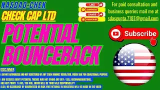 CHEK STOCK ANALYSIS | CHECK CAP LTD POTENTIAL BOUNCEBACK