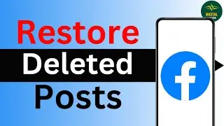 How to Restore Deleted Posts in Facebook ?