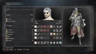 Bloodborne Lost Holy Moonlight Sword Level 150 PVP Build