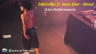 24kGoldn ft. Iann Dior - Mood (Live Performance) Chicago, IL
