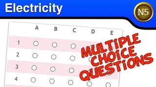 Electricity multiple choice questions (National 5 Physics)