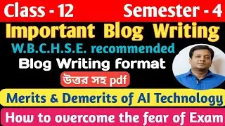 Blog Writing, Class - 12, Semester - 4/Blog Writing format/Simple rules for writing a blog