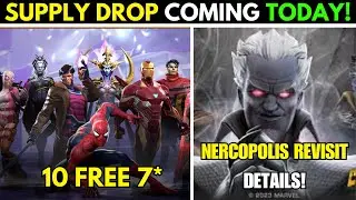 10x FREE 7* SUPPLY DROP COMING TODAY! 😍| ANNIVERSARY CARINA CHALLENGES DETAILS | MCOC