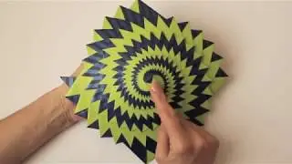Curlicue: Kinetic Origami