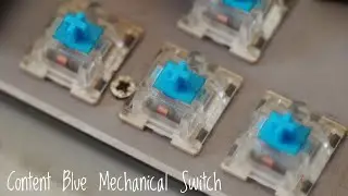 Content Blue Mechanical Switch Removal, Design Overview, And quick Cleaning (Overlubed Switch)
