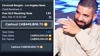 Drake Drops $1.3 Million Bitcoin Super Bowl Bet & Here's Why