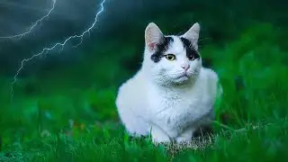 Cats, Thunder, Rain & Wind ASMR