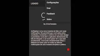 MELHOR TELA DE BLOQUEIO PARA SEU ANDROID - AcDisplay