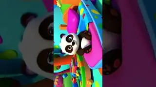 🎵 Five Little Pandas Jumping on the Bed &ndash; Cute & Viral Nursery Rhyme! 🐼 #childrenssong #cartoon