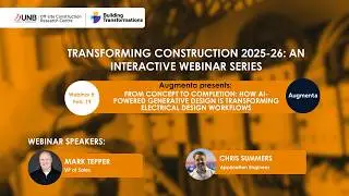 Webinar 5 Feb 19: How AI-Powered Generative Design is Transforming Electrical Design Workflows