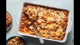 Cheesy beef and macaroni casserole (WUW #6)
