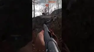 Trench gun from behind.  Hell Let Loose.  #hellletloose #hellletloosegame #ww2
