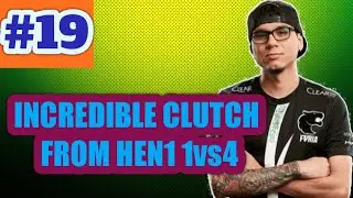 CRAZY CLUTCH 1vs4 FROM HEN1 VS TEAM LIQUID! CS GO BEST MOMENTS | #19