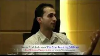 Best Motivational Speaker Middle East Interviewed Kevin Abdulrahman Middle East's Best Speaker