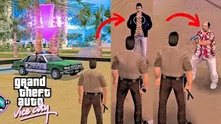 Yas I never seen this mission in police department fighting New coming soon update GTA vice city in