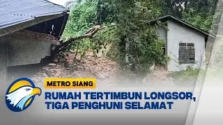 Longsor Susulan Terjang Kabupaten Agam, 3 Warga Terluka