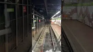 New years, firecrackers on the tracks! It was louder in person. #septa #septatrolley #railfans